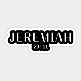 jeremiah Sticker